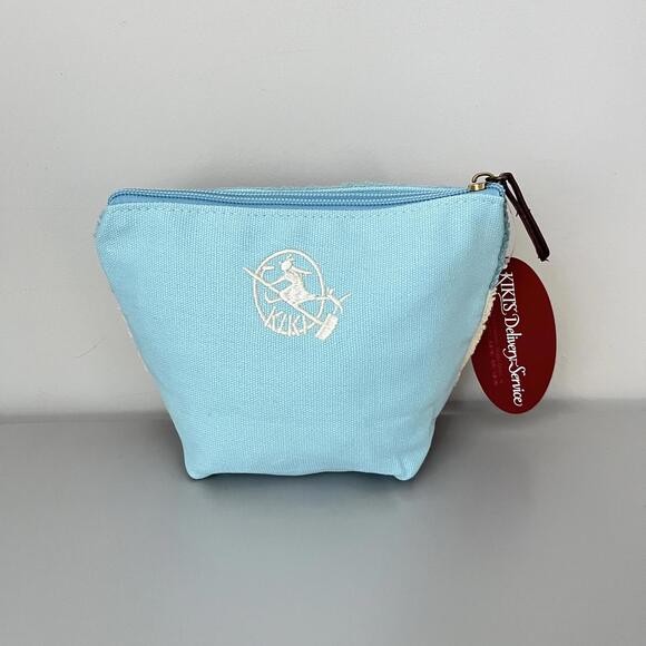 Kiki Delivery Towel Texture Canvas Cosmetic Bag NWT - Picture 2 of 3